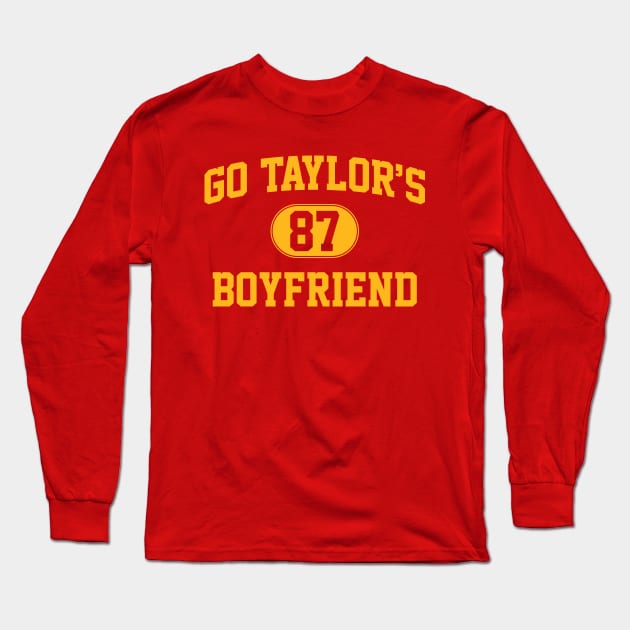 Go Taylor's Boyfriend Ver.4 Long Sleeve T-Shirt by GraciafyShine